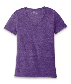 Women'S Ridiculously Soft Snow Heather V-Neck T-Shirt