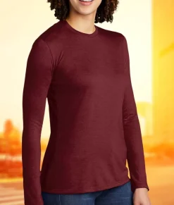 Women'S Ridiculously Soft Recycled Lightweight Long Sleeve T-Shirt