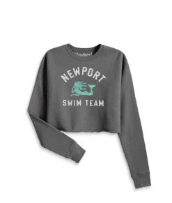 Women'S Ridiculously Soft Graphic Cropped Sweatshirt | Newport