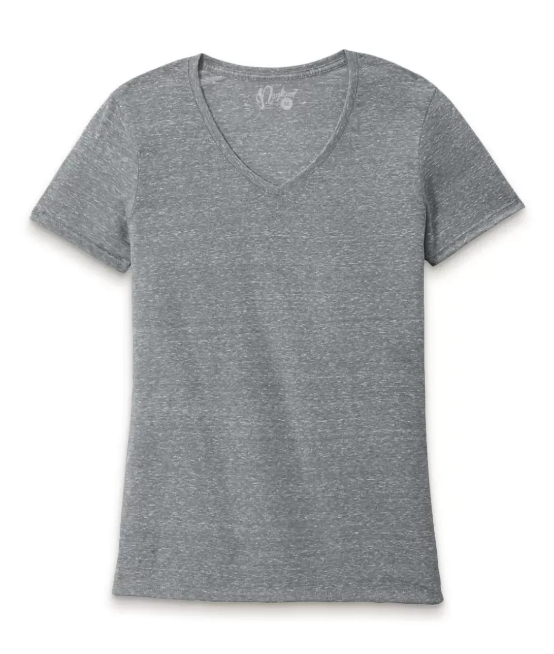 Women'S Ridiculously Soft Snow Heather V-Neck T-Shirt