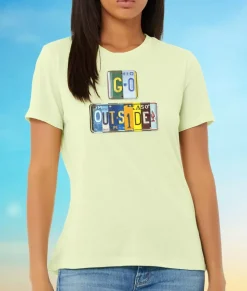 Women'S Ridiculously Soft Lightweight Graphic Tee | Go Outside