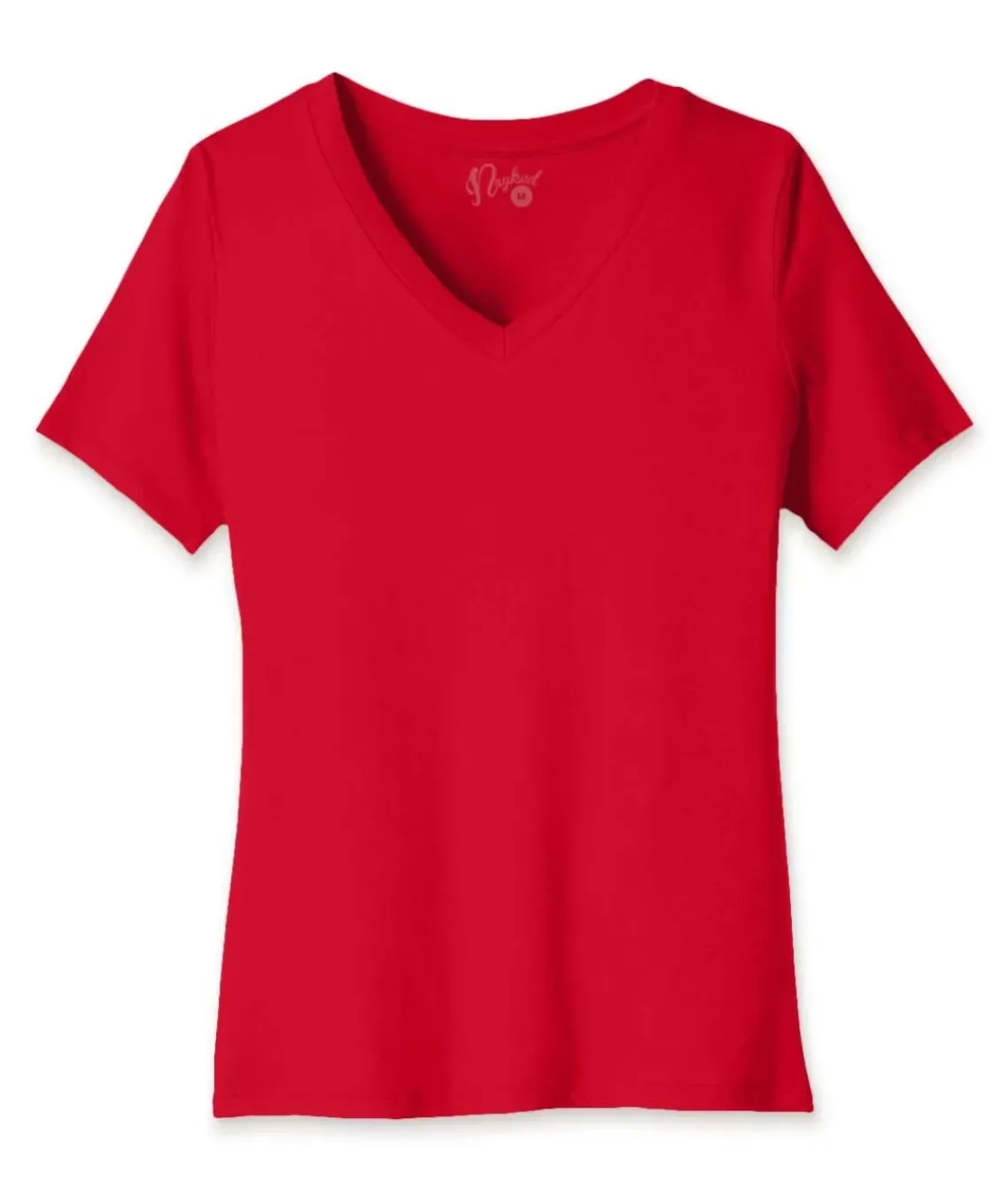Women'S Ridiculously Soft Relaxed Fit 100% Cotton V-Neck T-Shirt
