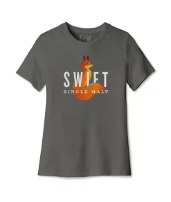 Women'S Ridiculously Soft Relaxed Fit 100% Cotton Graphic T-Shirt | Swift Single Malt
