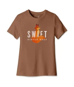 Women'S Ridiculously Soft Relaxed Fit 100% Cotton Graphic T-Shirt | Swift Single Malt