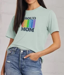 Women'S Ridiculously Soft Oversized Lightweight Graphic T-Shirt | Proud Mom