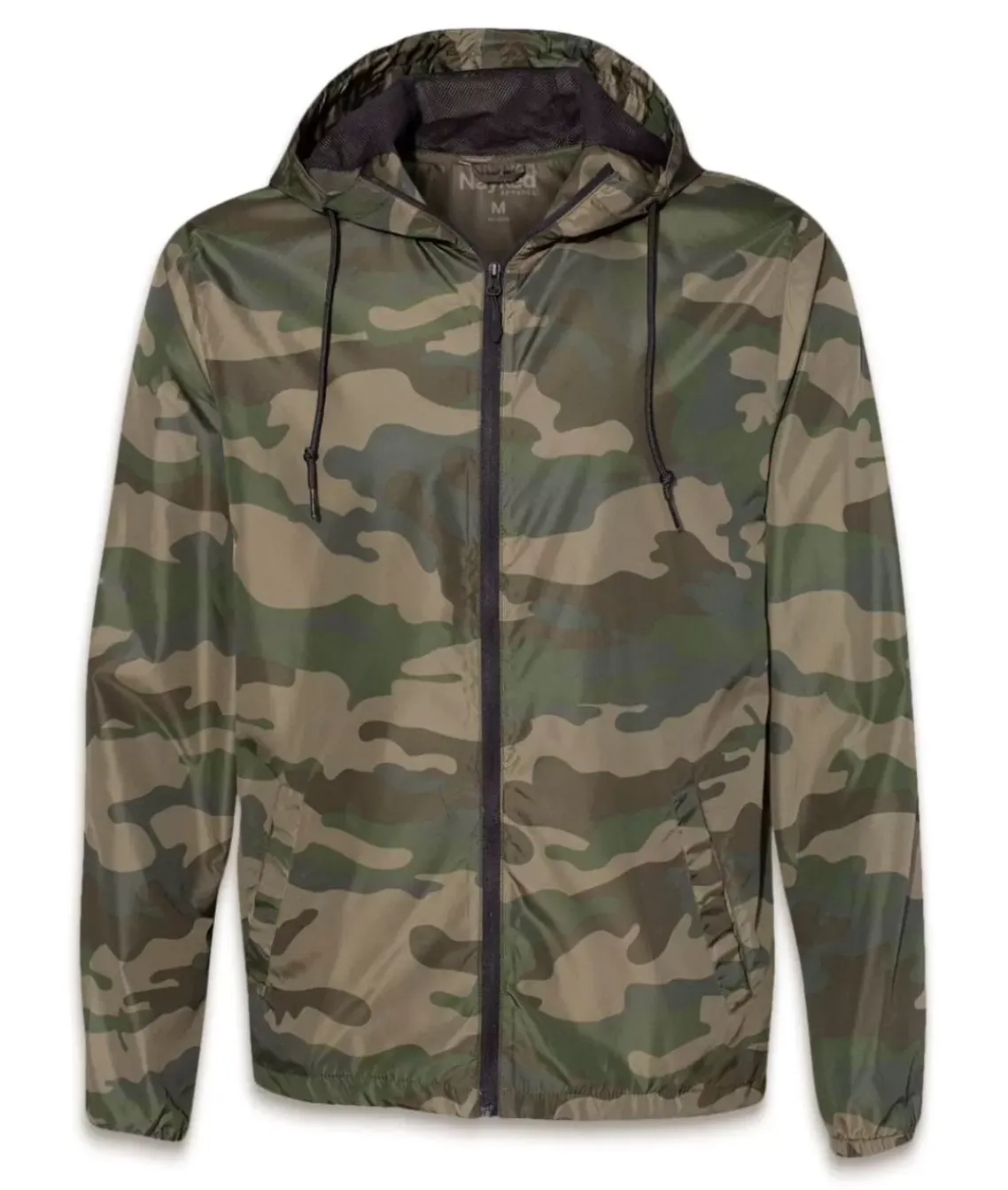 Women'S Soft Lightweight Oversized Full-Zip Windbreaker Jacket