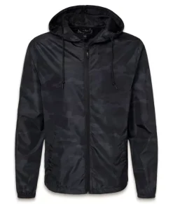 Women'S Soft Lightweight Oversized Full-Zip Windbreaker Jacket