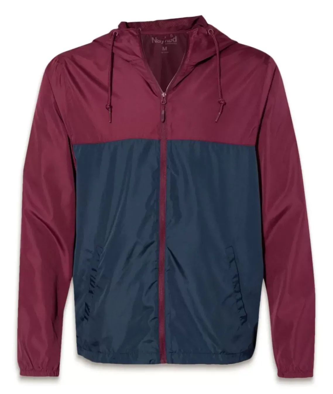 Women'S Soft Lightweight Oversized Full-Zip Windbreaker Jacket