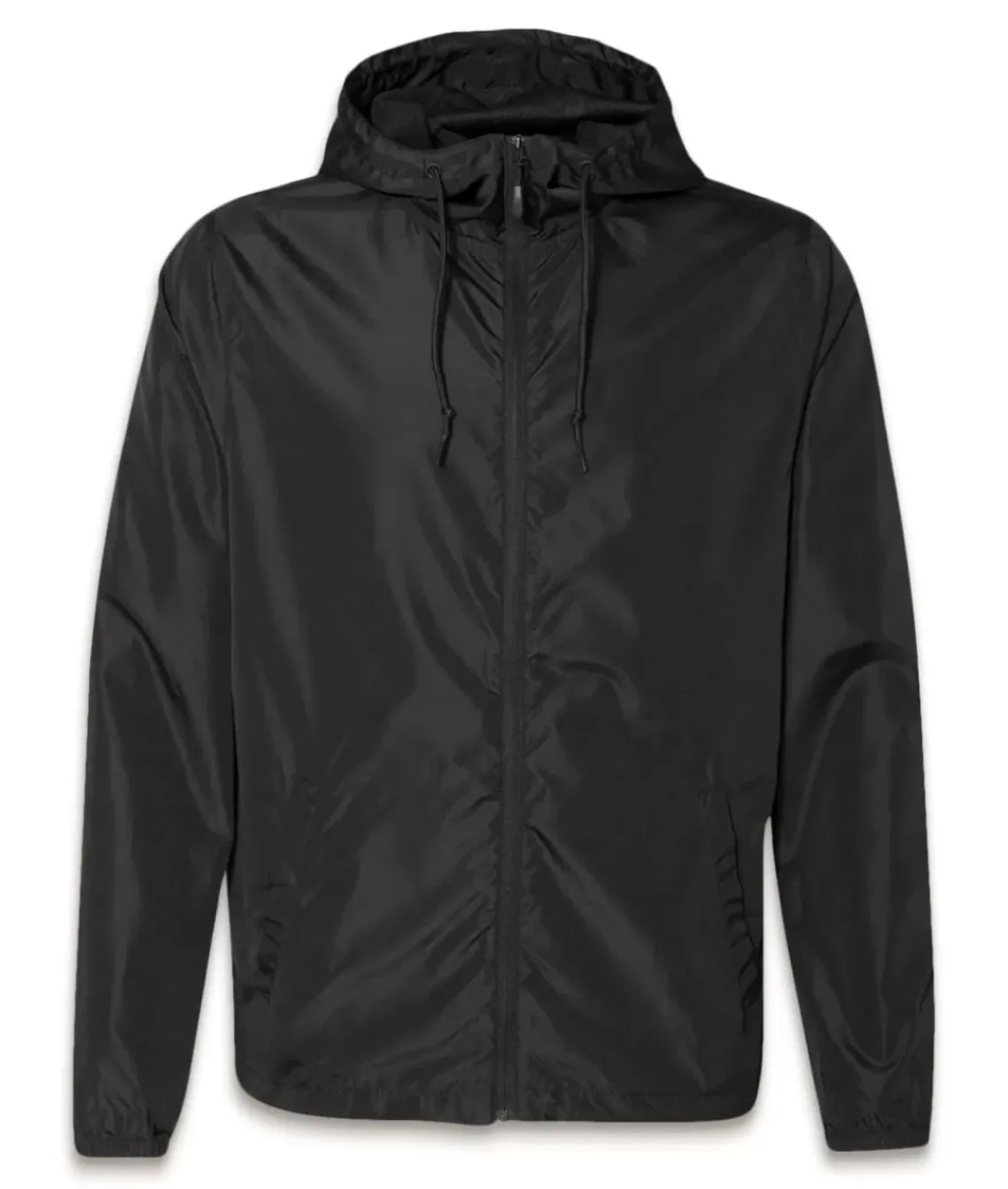Women'S Soft Lightweight Oversized Full-Zip Windbreaker Jacket