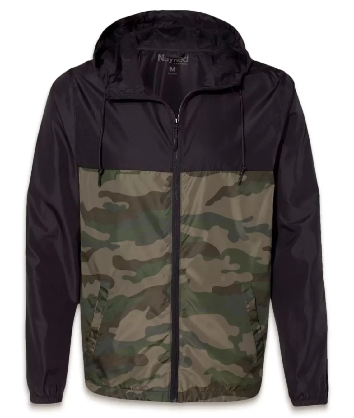 Women'S Soft Lightweight Oversized Full-Zip Windbreaker Jacket