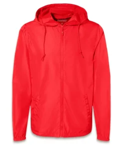 Women'S Soft Lightweight Oversized Full-Zip Windbreaker Jacket