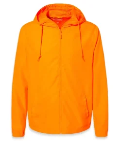 Women'S Soft Lightweight Oversized Full-Zip Windbreaker Jacket