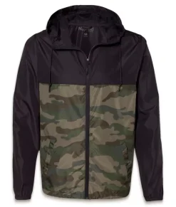 Women'S Soft Lightweight Oversized Full-Zip Windbreaker Jacket