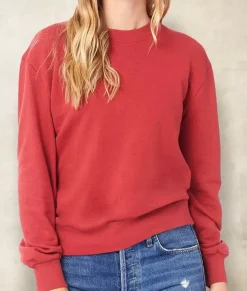 Women'S Soft Recycled Washed Terry Pullover