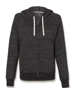 Women'S Soft Snow Heather French Terry Full-Zip Hoodie